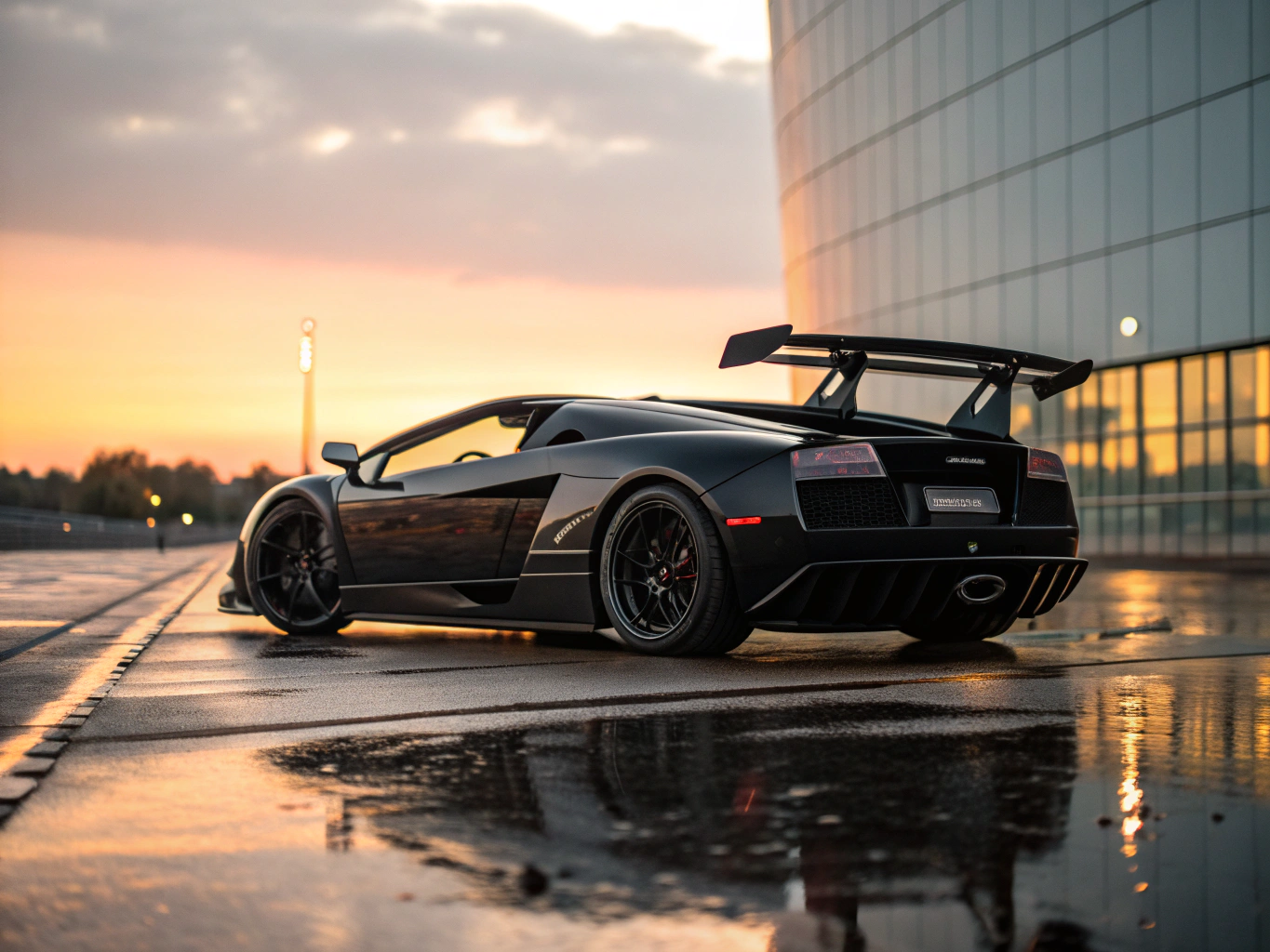 Luxury Lamborghini in Miami